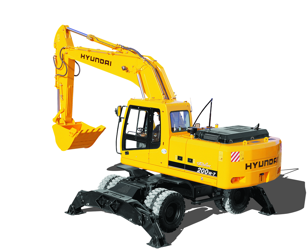 Аренда Экскаватор Hyundai R-200W-7 Казань