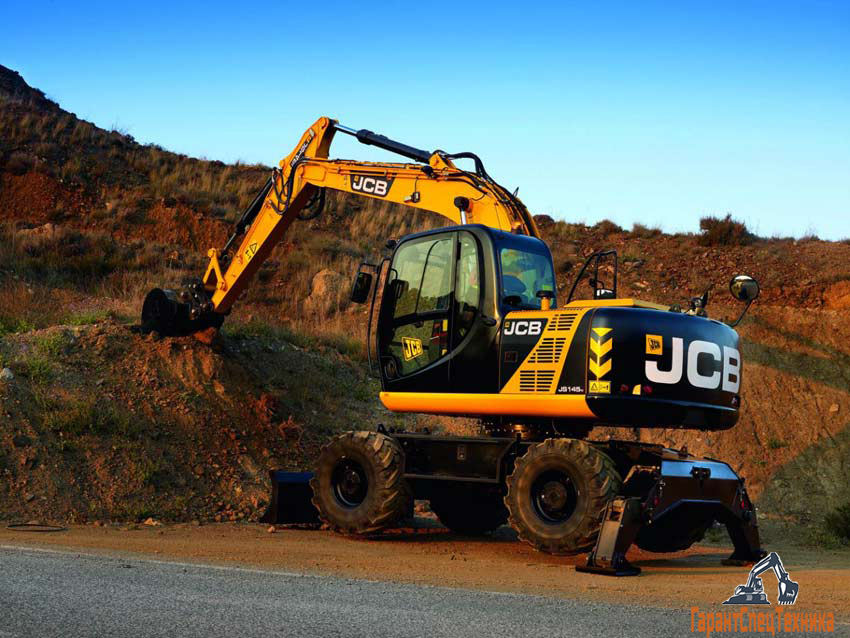 Колесный экскаватор JCB JS160W